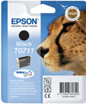 Epson T0711 DuraBrite Ultra Black Ink Cartridge (T071140)