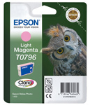 Epson T0796 Claria Photographic Light Magenta Ink Cartridge