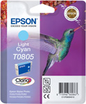 Epson T0805 Claria Photographic Light Cyan Ink Cartridge (T080540)