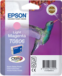 Epson T0806 Claria Photographic Light Magenta Ink Cartridge (T080640)