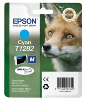 Epson T1282 DuraBrite Ultra Fox Standard Capacity Cyan Ink Cartridge