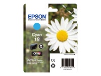 Genuine Epson 18 Ink Cyan T1802 Cartridge (T1802)