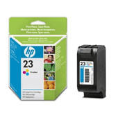 HP 23 High Capacity Tri Colour Ink Cartridge - C1823D (C1823DE)