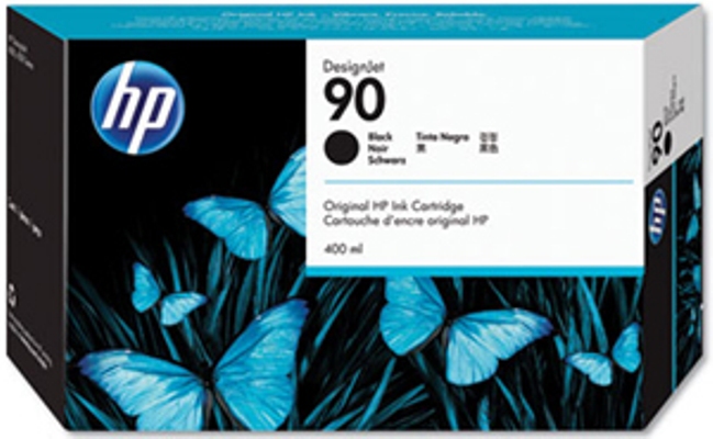 HP 90 Black DesignJet Ink Cartridge C5058A (C5058A)