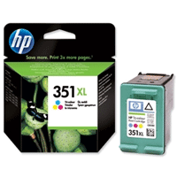 HP 351XL Extra Large Capacity Colour Ink Cartridge - CB338E (CB338EE)