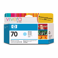 HP 70 Light Cyan Ink Cartridge (C9390A)