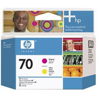 HP 70 Magenta and Yellow Printhead