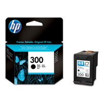 HP 300 Standard Capacity Vivera Black Ink Cartridge - CC640E (CC640EE)