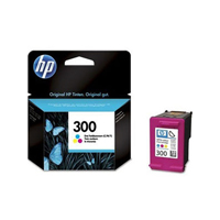 HP 300 Standard Capacity Vivera Colour Ink Cartridge - CC643E
