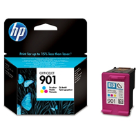 HP 901 Vivera Colour Ink Cartridge - CC656A