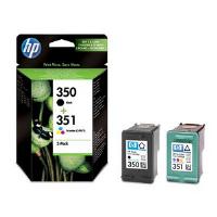 HP 350 Standard Capacity Black and 351 Standard Capacity Colour Ink Cartridges - SD412E (SD412EE)