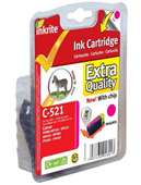 Inkrite Premium CLI 521M Magenta Ink Cartridge ( 521 Magenta ) (C-521M)