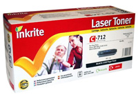 Inkrite Laser Toner Compatible with Canon 712