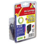Inkrite Premium Colour Ink Cartridge (Alternative to HP No 23, C1823D) (H-23D)