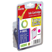 Inkrite Premium Magenta Ink Cartridge (Alternative to HP No 88, C9392A) (H-88M)