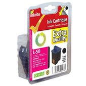 Inkrite Premium Black Ink Cartridge (Alternative to Lexmark No 50, 17G0050E)