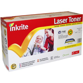 Inkrite H-7582 Premium Compatible HP Q7582A Yellow Laser Cartridge (H-7582)