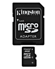 Kingston 4GB microSDHC (Class 4) High Capacity micro Secure Digital Card