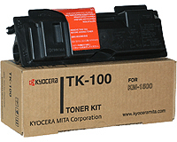 Kyocera Black Kyocera TK-100 Toner Cartridge (TK100) Printer Cartridge