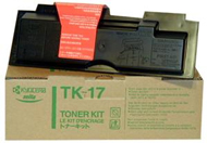 Kyocera Black Kyocera TK-17 Toner Cartridge (370PT5KW) Printer Cartridge