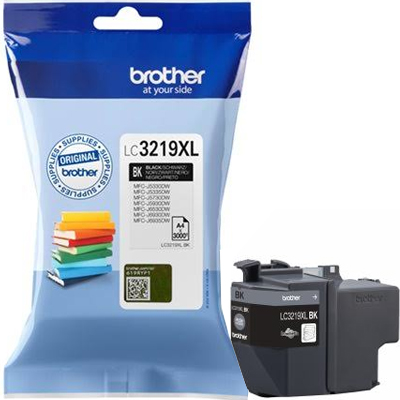Brother LC3219XL Ink Cartridge Yellow, LC-3219XLY Inkjet Printer Cartridge (LC3219XLY)