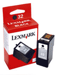 Lexmark No 32 Low Capacity Black Ink Cartridge - 18C0032E (18C0032E)