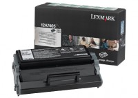 Lexmark 12A7405 High Capacity Return Program Toner Cartridge, 6K Yield