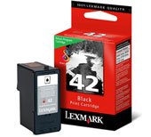 Lexmark 42 Return Program Black Ink Cartridge - 018Y0142E (18Y0142E)