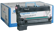 Konica Minolta QMS Cyan Laser Toner Cartridge, 12K Page Yield