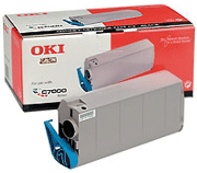 Oki Black Laser Toner Cartridge, 10K Yield