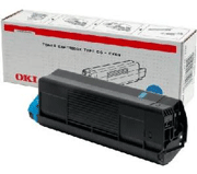 OKI Oki High Capacity Cyan Toner Cartridge, 5K Yield (42127407)