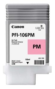 Canon PFI 106PM Photo Magenta Ink Cartridge, 130ml