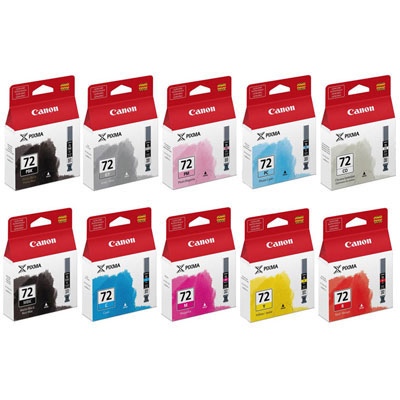 Canon PGI 72 Multipack of 10 Ink Cartridges (Canon PGI 72 Multipack)