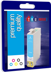 Tru Image Premium Compatible Cyan Ink Cartridge, 18ml