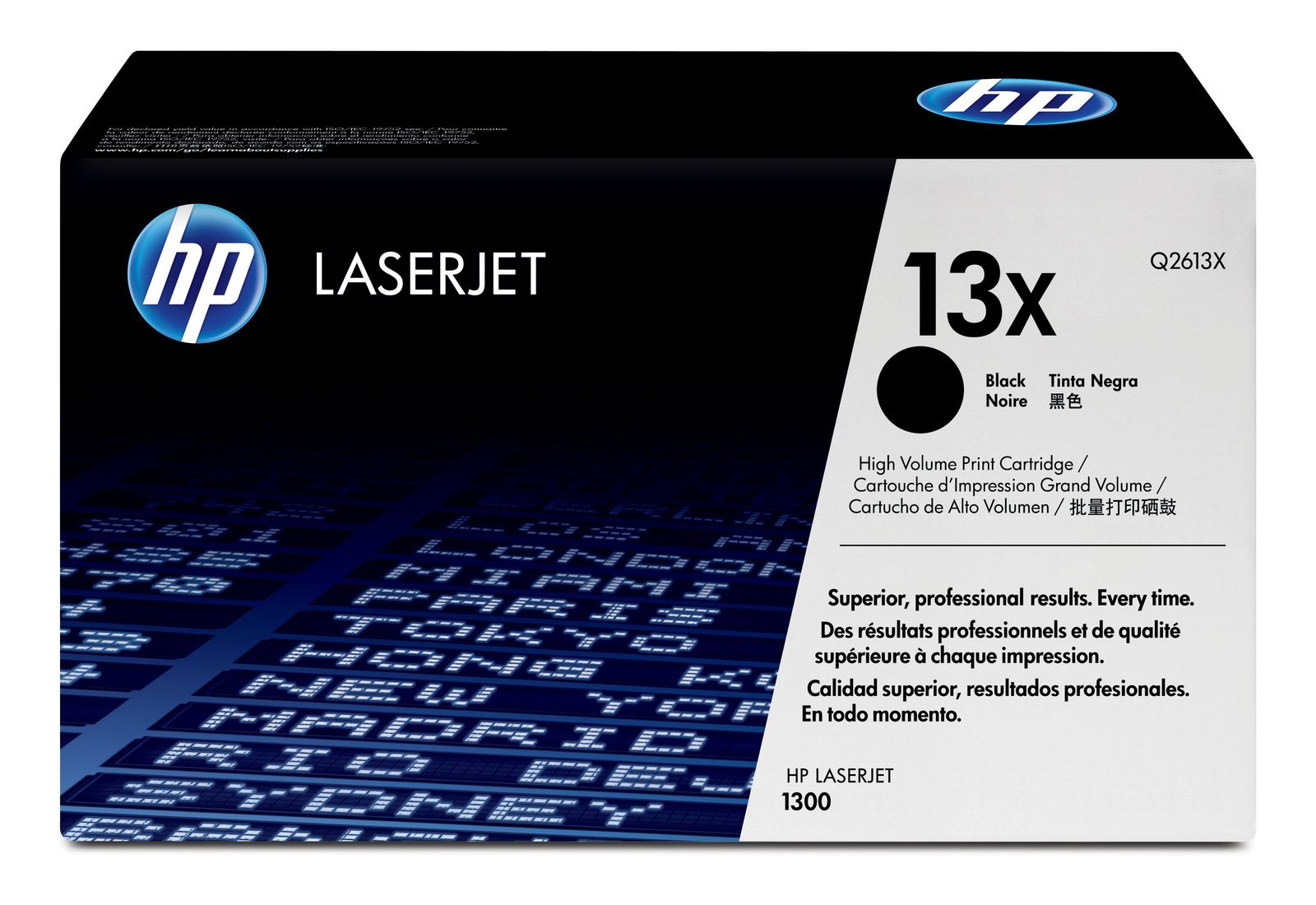HP Q2613X High Capacity Laser Toner Cartridge - (13X)