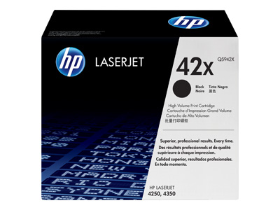 HP 42X High Capacity Laser Toner Cartridge - Q5942X (Q5942X)