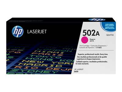 HP 502A Magenta Laser Toner Cartridge - Q6473A (Q6473A)