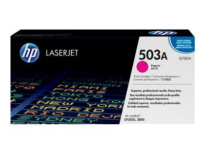 HP 503A Magenta Toner Cartridge - Q7583A