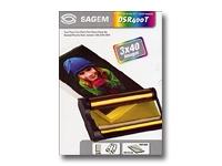 Sagem DSR 400T Printing Kit, Colour Ribbon Cartridges plus 120 Sheets 4" x 6" Post Card Size Photo Paper (DSR400T)