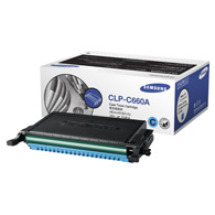 Samsung CLP C660A Cyan Laser Toner Cartridge