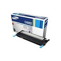 Samsung CLT C4092S Cyan Laser Toner Cartridge, 1K Page Yield (CLT-C4092S)