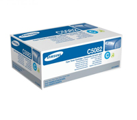 Samsung CLT C5082 Standard Capacity Cyan Laser Toner Cartridge, 2K Page Yield (CLT-C5082S)