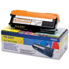 Brother TN-320Y Toner Yellow TN320Y Cartridge (TN-320Y)