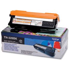 Brother TN-328BK Toner Black TN328BK Cartridge (TN-328BK)