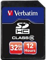 Verbatim HD Video 32GB SDHC (Class 6) Secure Digital Card - 12 Hours