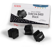 Xerox 3 Colorstix Solid Black Ink Wax Sticks, 3.4K Page Yield (108R00604)