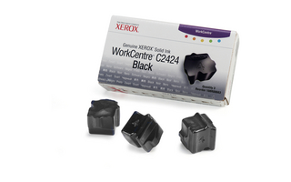 Xerox Solid Black Ink (Pack of 3 Sticks) (108R00663)